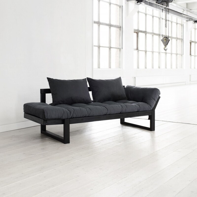 Sofa Karup Edge, grey/black