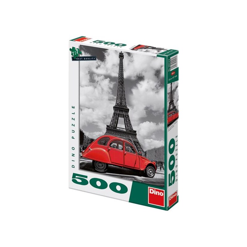 Dino Puzzle Citroen u Eiffelovky 500 dílků