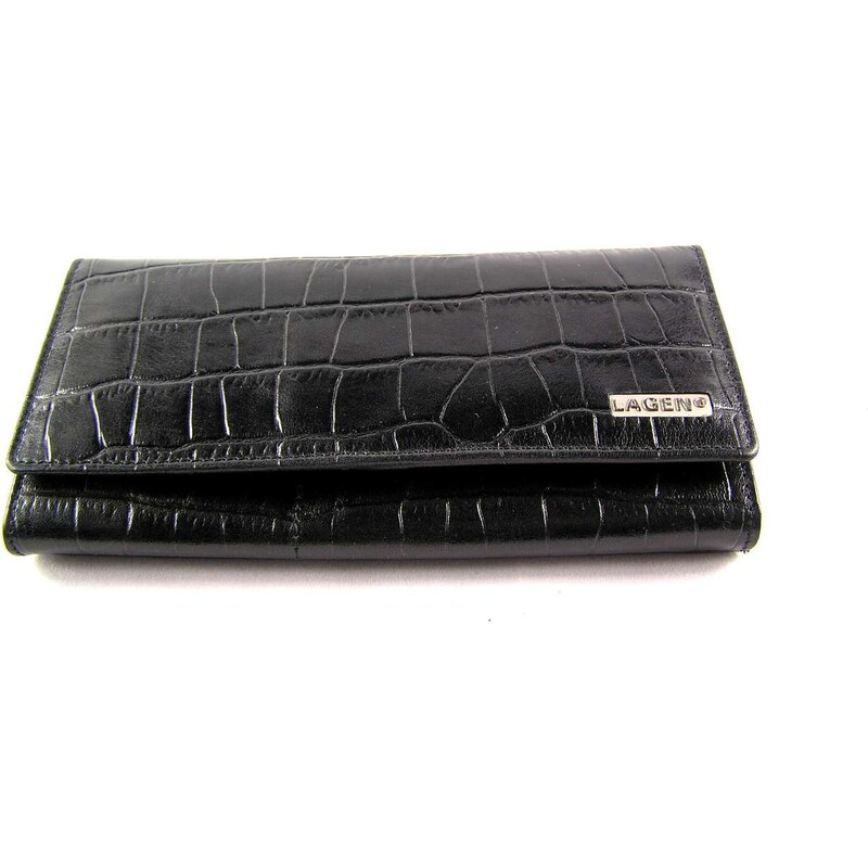Luxusní dámská peněženka Lagen - černá