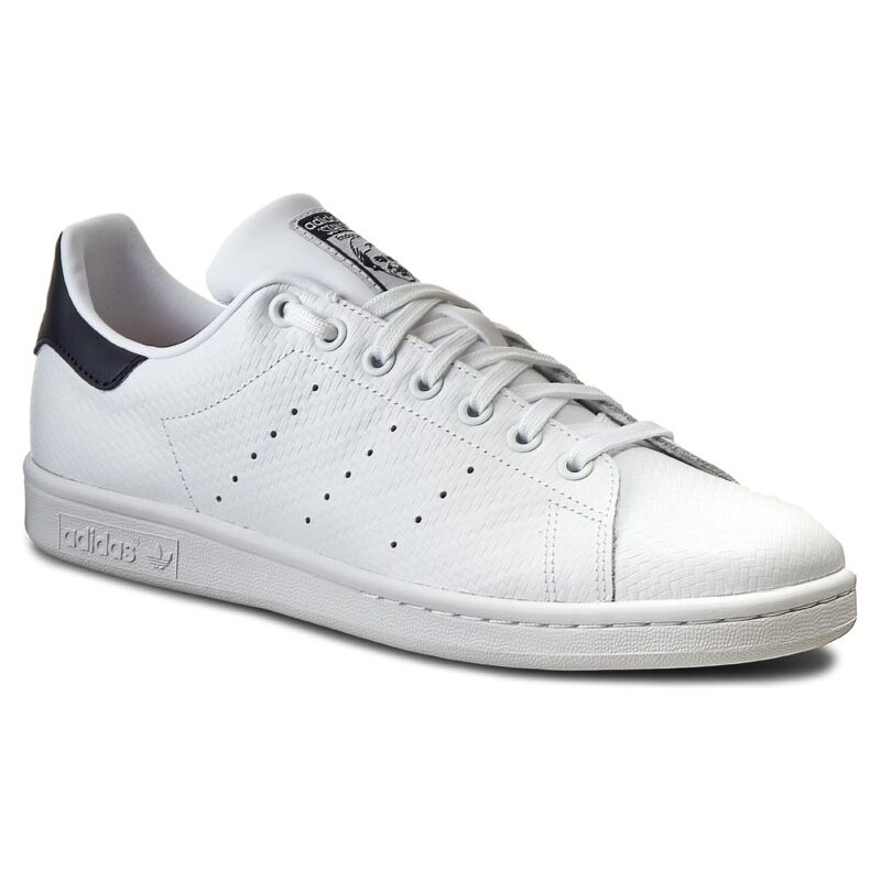 Boty adidas - Stan Smith S76582 Ftwwht/Ftwwht/Conavy