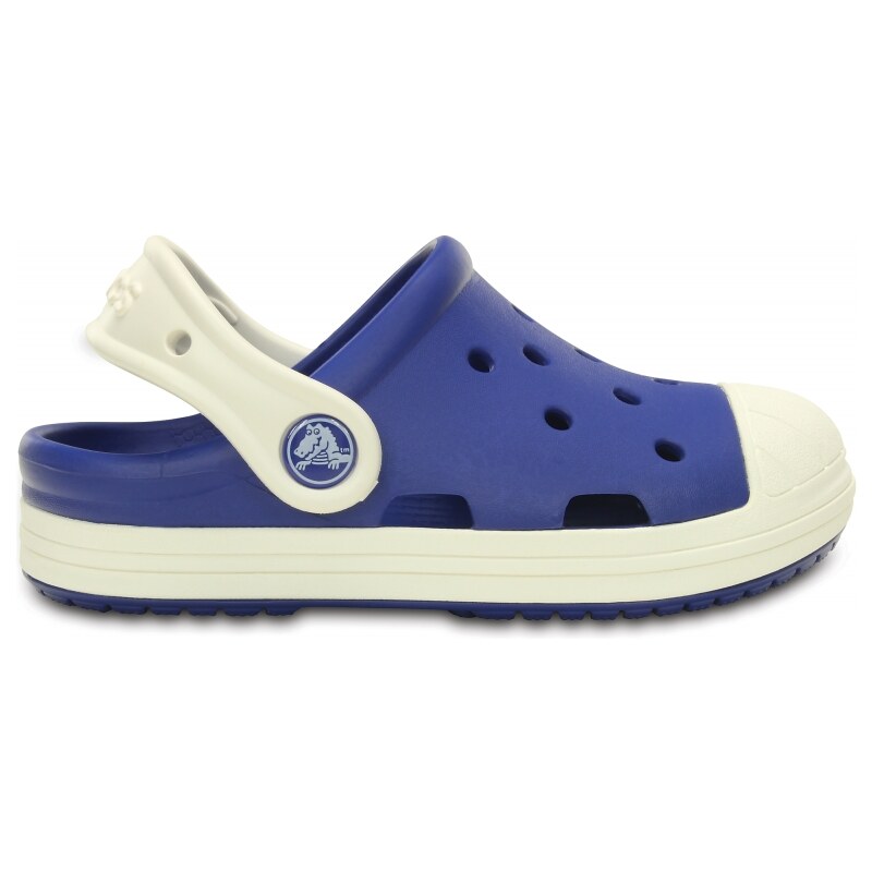 Pantofle Crocs Bump It Clog Kids - Cerulean Blue/Oyster