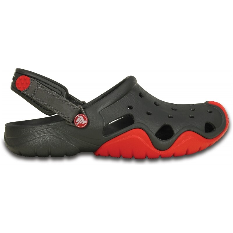 Crocs Swiftwater Clog - Graphite/Flame
