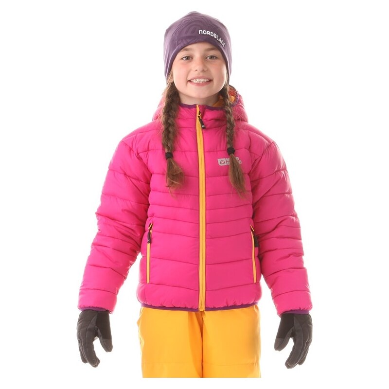 Nordblanc Dívčí zimní bunda Allegiance - růžová