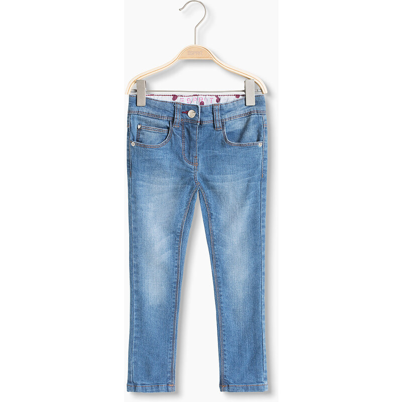 Esprit Basic strečové džíny se srdíčkovými nýtky