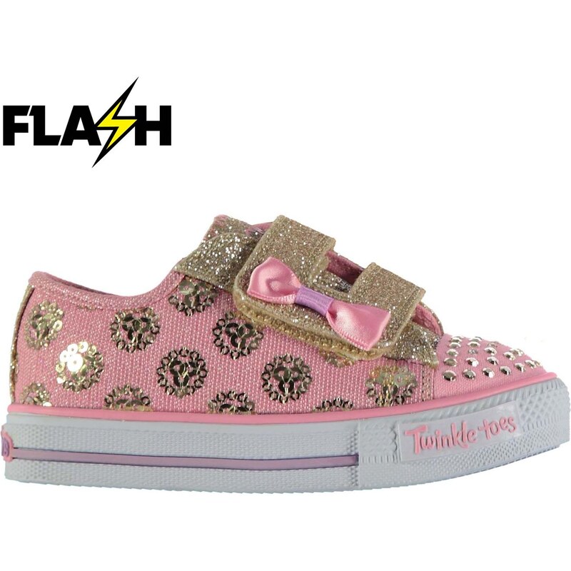 Plátěné tenisky Skechers Twinkle Toes Sparkle dět.