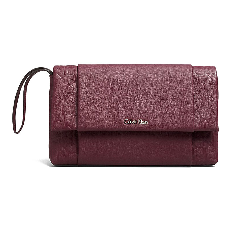 Calvin Klein clutch kabelka Misha bordeaux