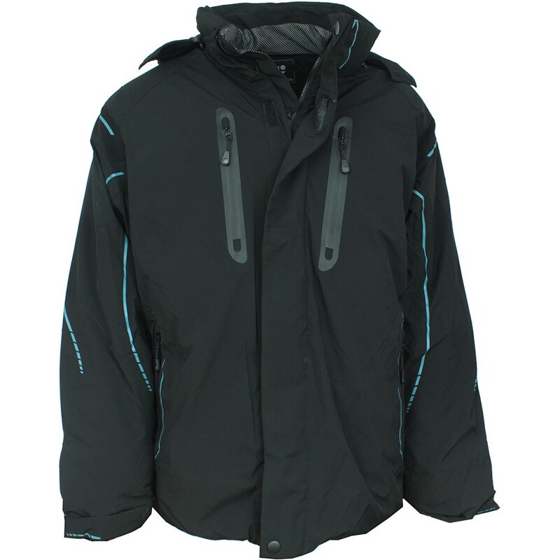 ISVER bunda pánská 336 zimní, na lyže, snowboard, nadměrná velikost