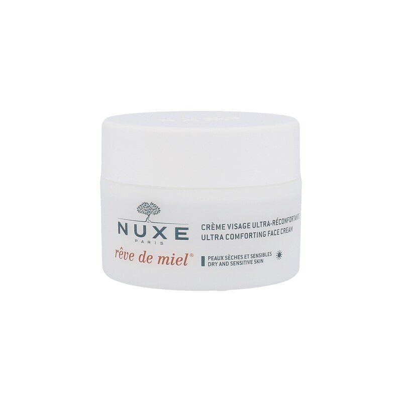 Nuxe Reve de Miel Ultra Comforting Face Cream 50ml Denní krém na suchou pleť Tester W Pro suchou a citlivou pleť