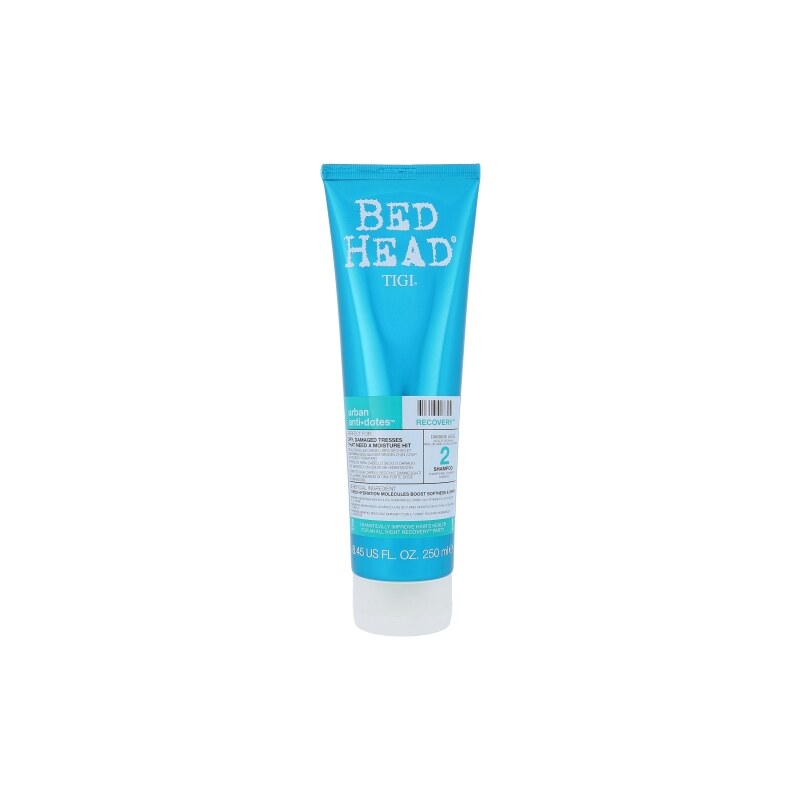 Tigi Bed Head Recovery Shampoo 250ml Šampon na normální vlasy W Šampon pro silně poškozené vlasy - bez dávkovací pumpičky