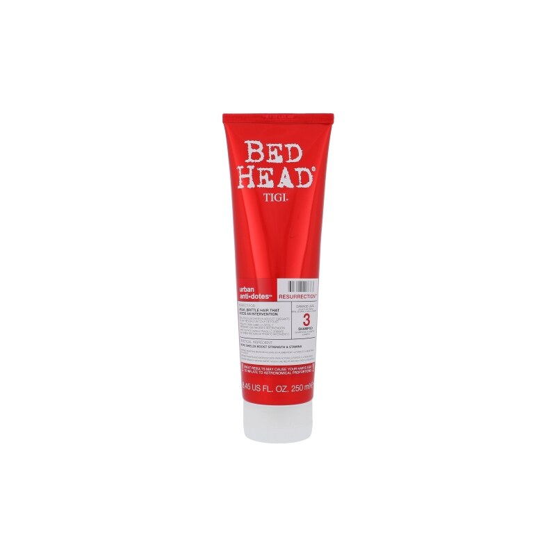 Tigi Bed Head Resurrection Shampoo 250ml Šampon na normální vlasy W Šampon pro velmi oslabené vlasy - bez dávkovací pumpičky