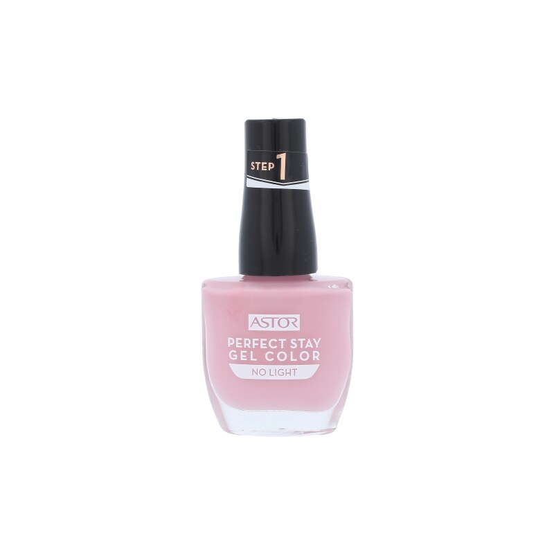 Astor Perfect Stay Gel Color 12ml Lak na nehty W Krok 1- barevný gelový lak - Odstín 004 Pink Sunset