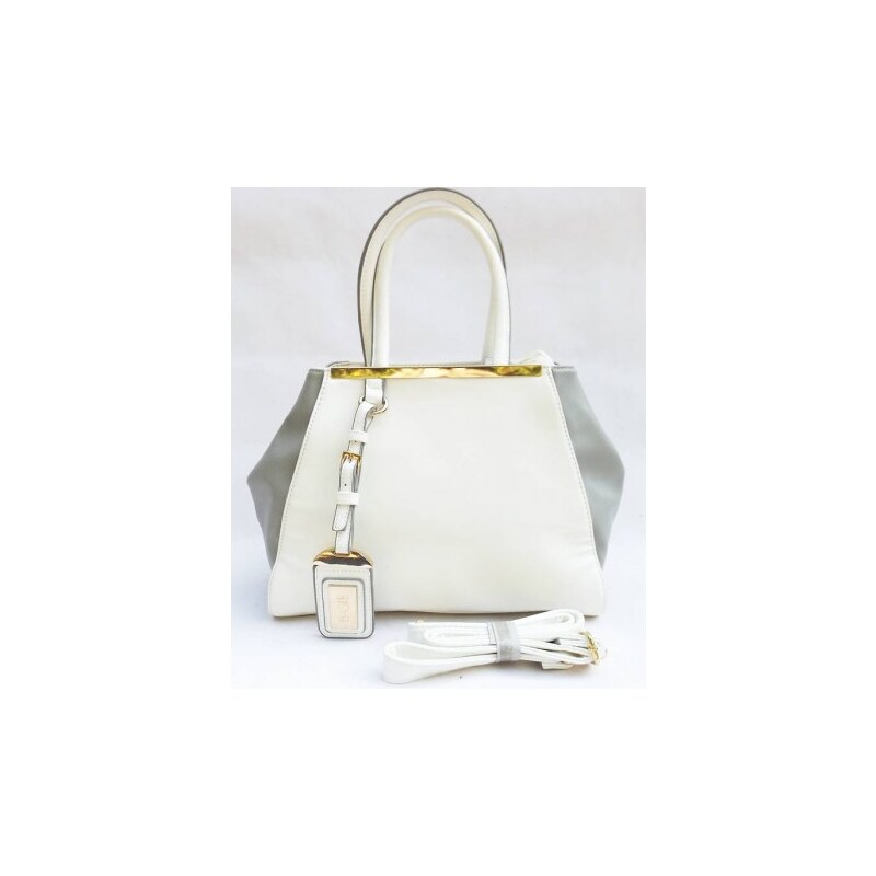 Elegantní kabelka Basile, Barva Bílá 123