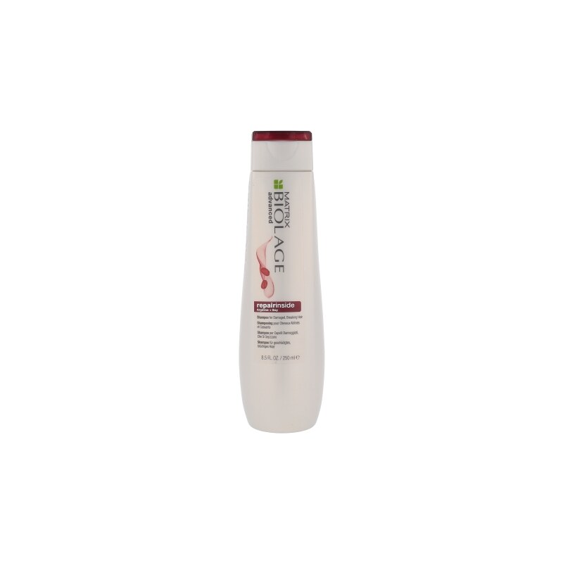 Matrix Biolage Repairinside Shampoo 250ml Šampon na poškozené, barvené vlasy W Pro poškozené vlasy