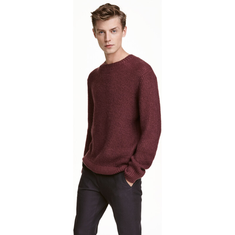 H&M Žebrovaný svetr