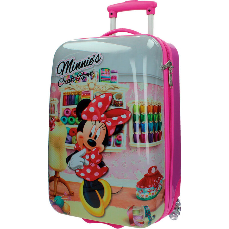 Cestovní kufr ABS Minnie Craft Room 48 cm