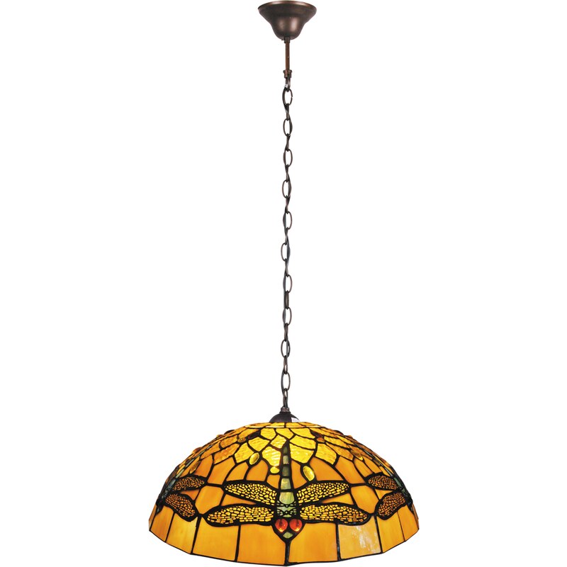 Rabalux 8010 Loretta D40 závěsná lustr Tiffany lamp