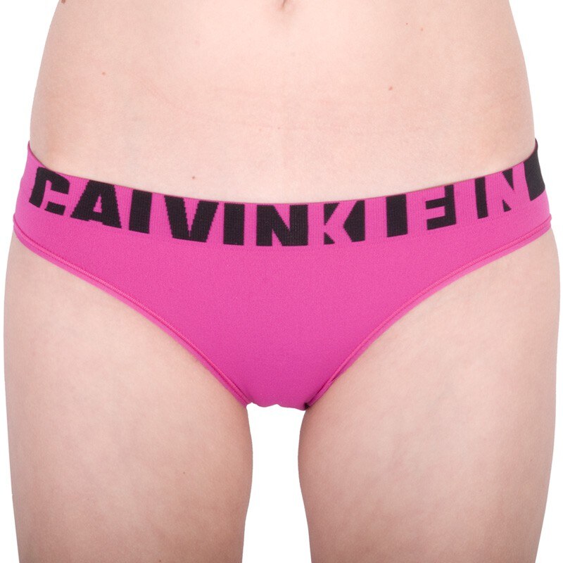 Dámské kalhotky Calvin Klein Seamless bikini růžové