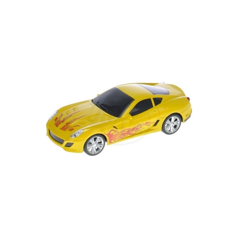 Mikro hračky Auto RC I-DRIVE plast 25 cm s ovládacím náramkem - žluté