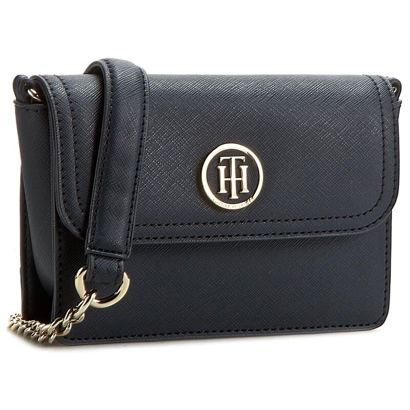 Kabelka TOMMY HILFIGER - American Icon Mini Crossover Saffiano AW0AW03294 001