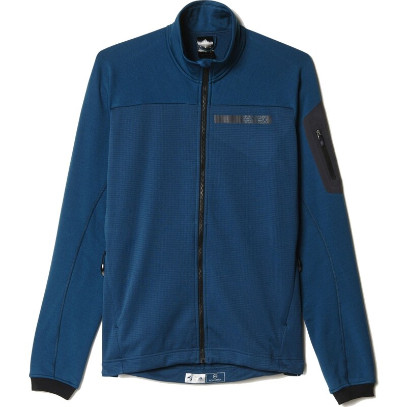 adidas Terrex Stockhorn Fleece Jacket modrá 58