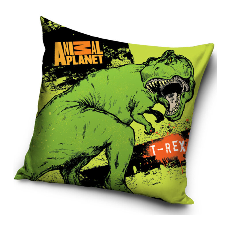 Dekorační polštářek Animal Planet T-Rex