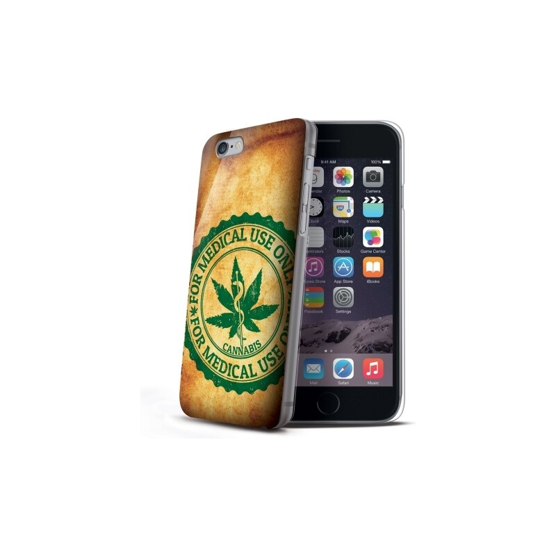 Zadní kryt Celly Design Award pro Apple iPhone 6, Cannabis CDCOVIPH6CM