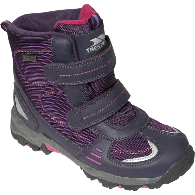 Trespass Dívčí kotníkové outdoorové boty Giz Gaz - fialové