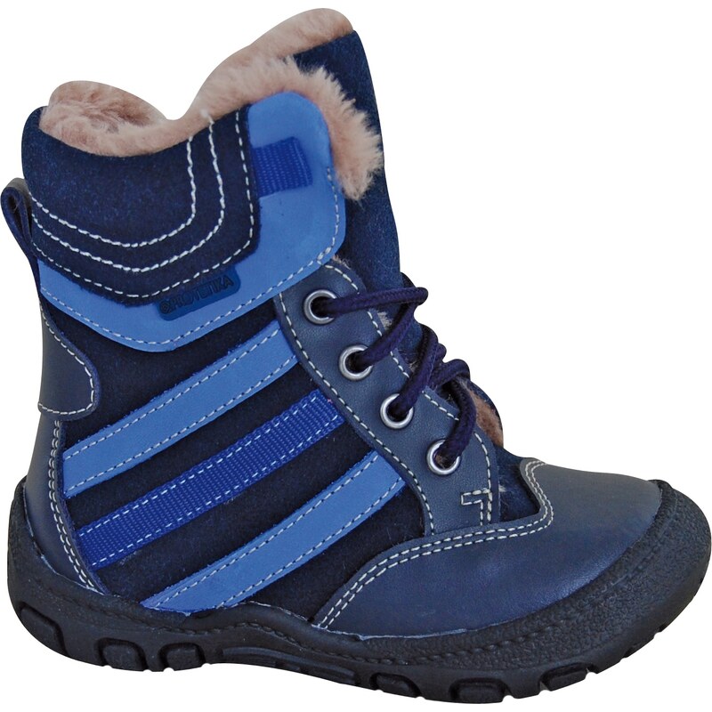 Protetika Chlapecké zimní boty Alex - modré