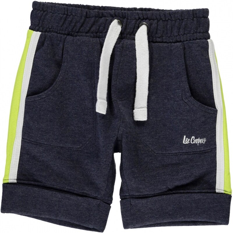 Lee Cooper Fleece Shorts Infant Boys, denim marl