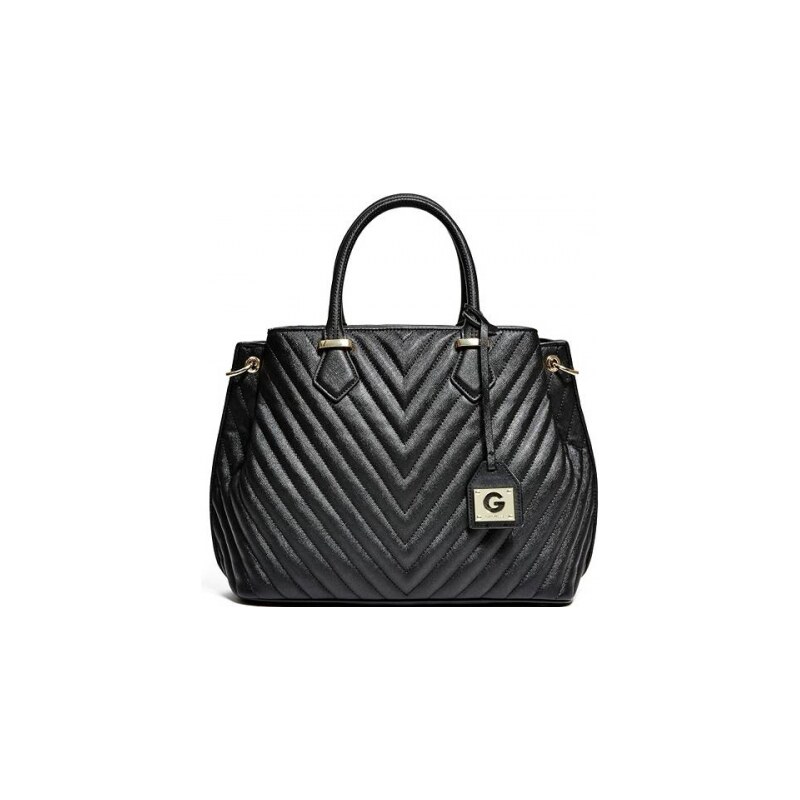 Kabelka G by Guess Star Struck Quilted Tote černá