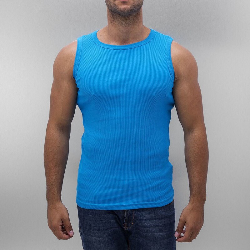 Just Rhyse Blank Tank Top Turquoise