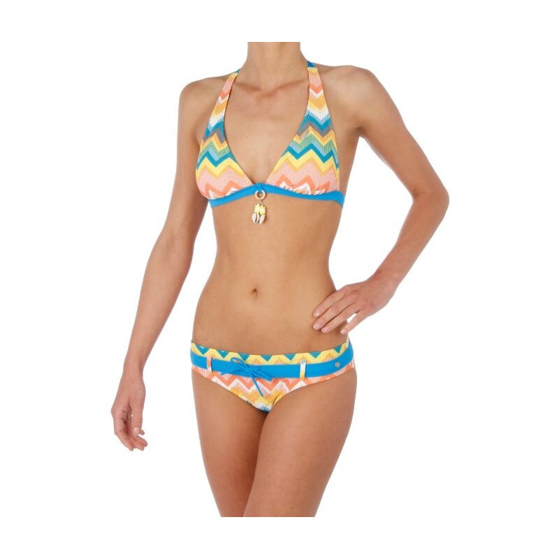 UPPERS 12 D-CUP HALTER BIKINI PROTEST PERSIMMON