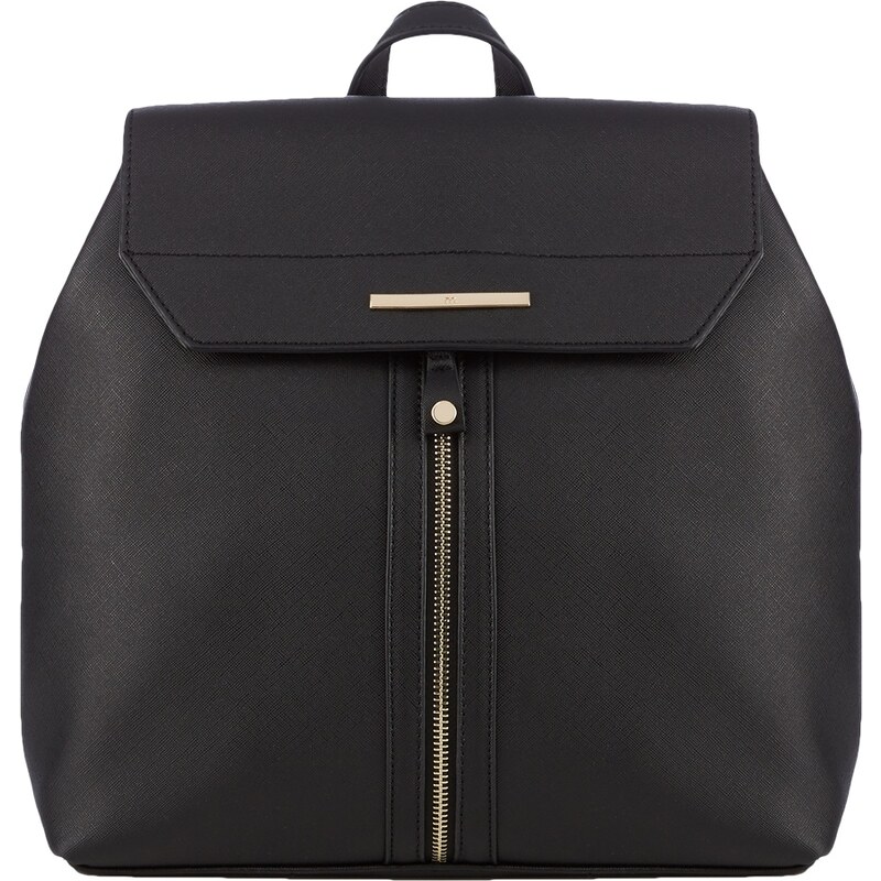 DASH Šik černý batoh s detailem zipu