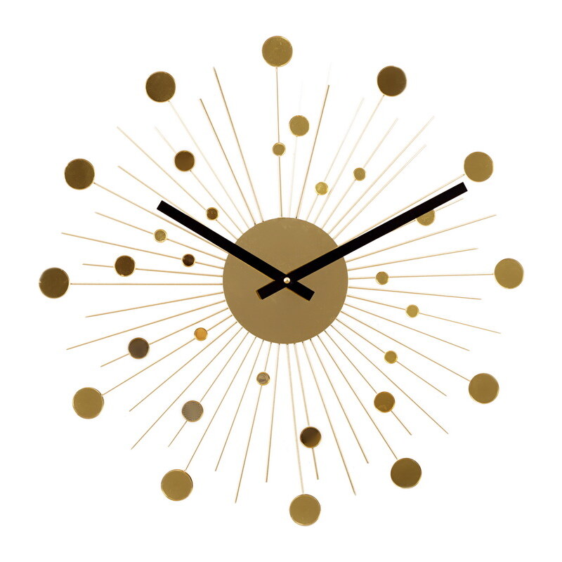 Nástěnné hodiny GLAMOUR průměr 50 cm Mybesthome