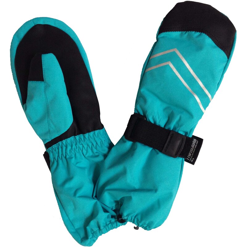 PIDILIDI Chlapecké lyžařské palcové rukavice - modré