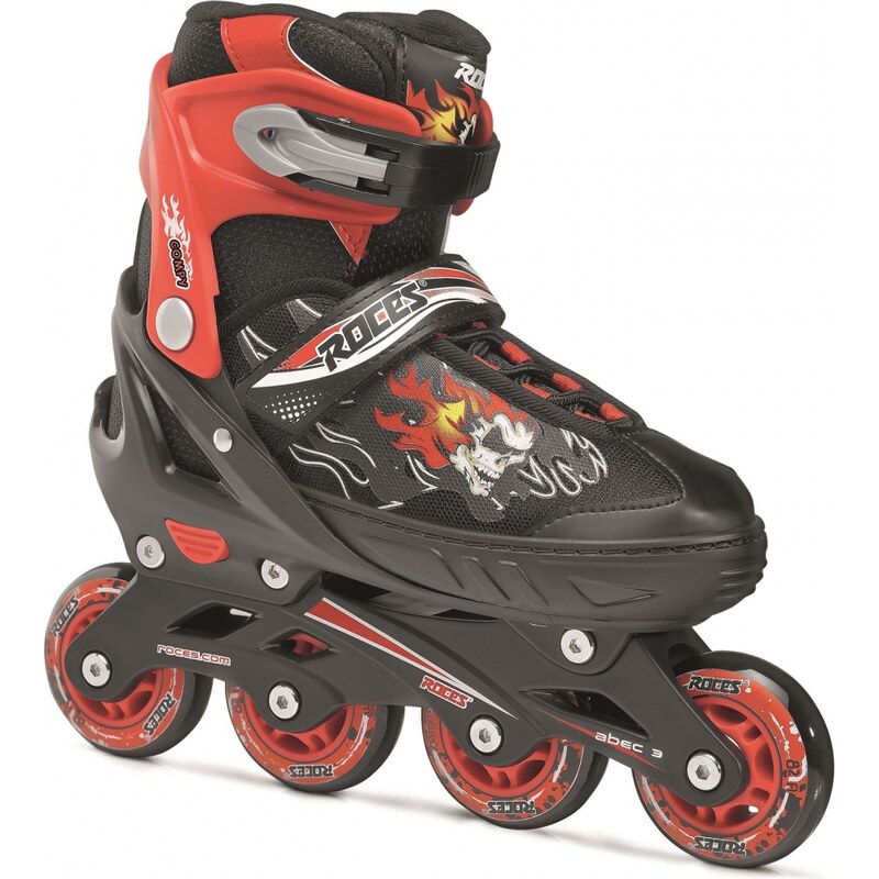Roces Compy 6.0 Roller Skates Junior Boy, black/red