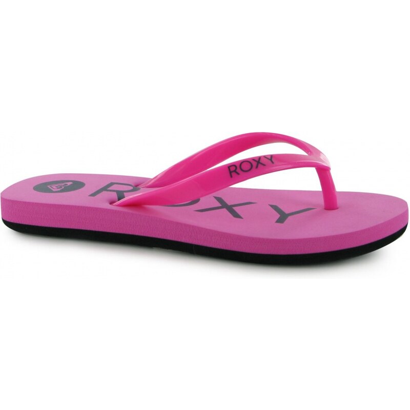 Roxy Paradise Ladies Flip Flops, pink