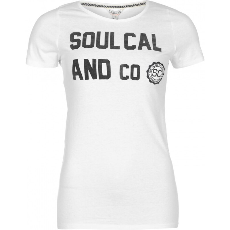 SoulCal Heritage T Shirt, white