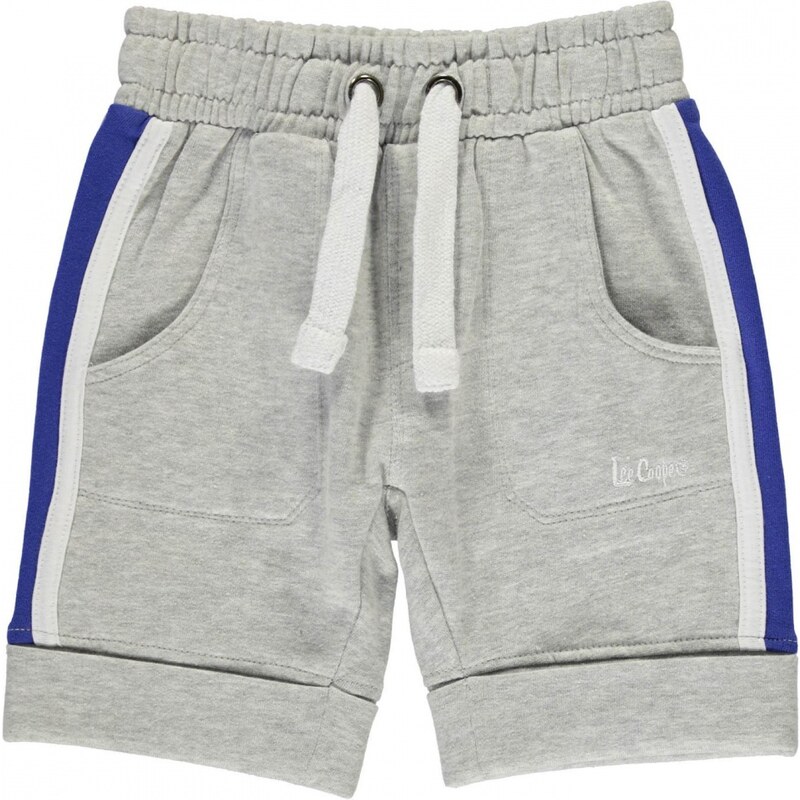 Lee Cooper Fleece Shorts Infant Boys, grey marl
