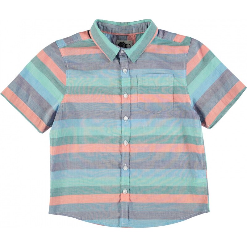 Ocean Pacific All Over Print Shirt Junior Boys, teal/blue/navy
