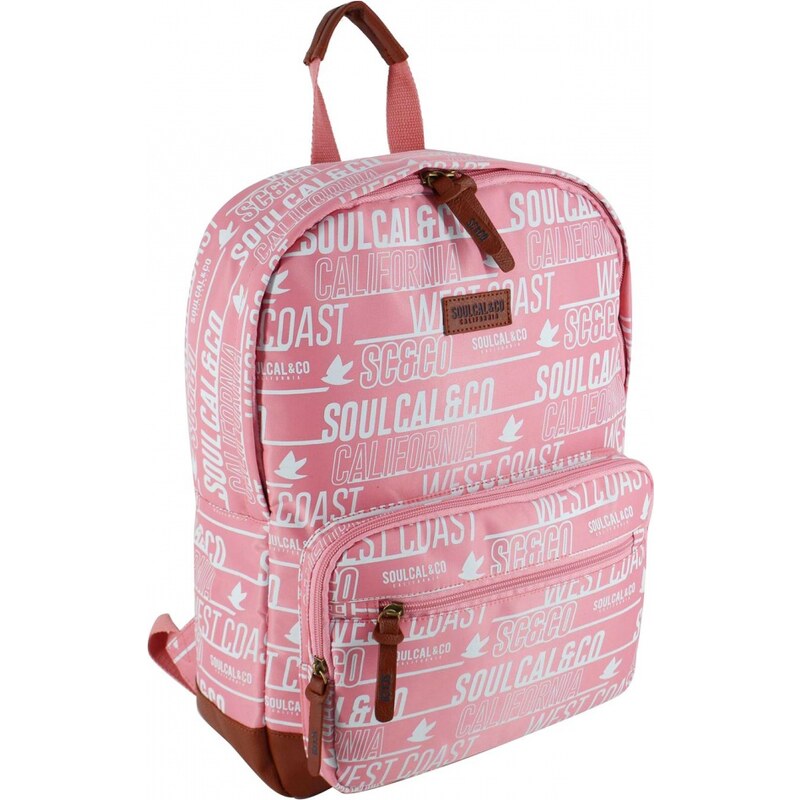 SoulCal Satin Backpack, pink