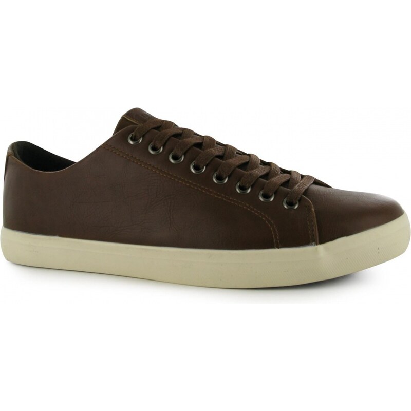 Lee Cooper Kit Sneakers Mens Shoes, dk brown