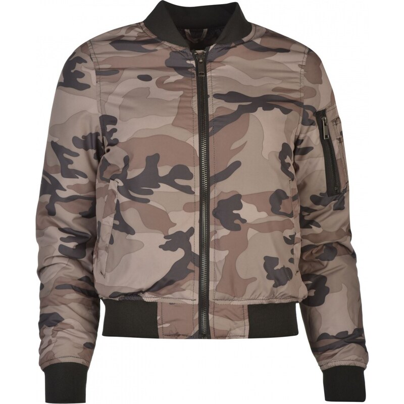 Rock and Rags Bomber Jacket, camo