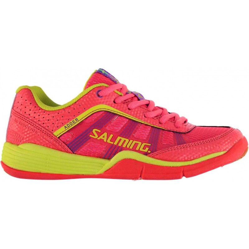 Salming Adder Squash Shoes Ladies, pink/yellow