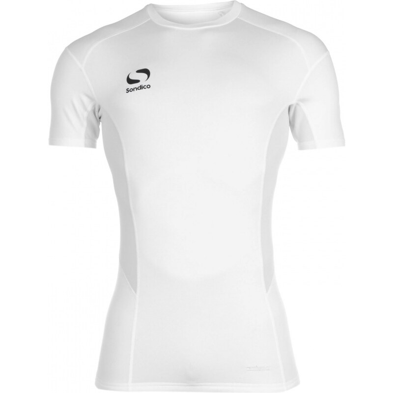 Sondico Core Baselayer Short Sleeves Juniors, white