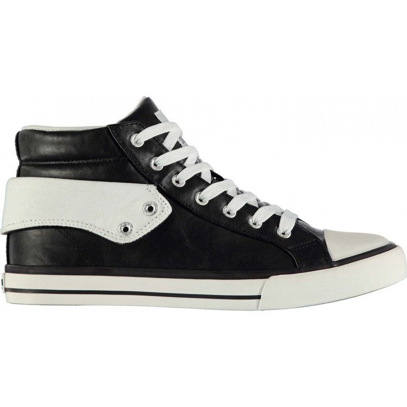 SoulCal Rossi Fold Mens Trainers, black/white