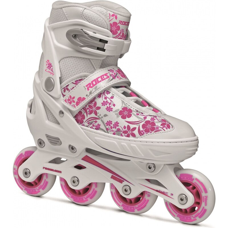 Roces Compy 8.0 Inline Skates Girls, white/pink