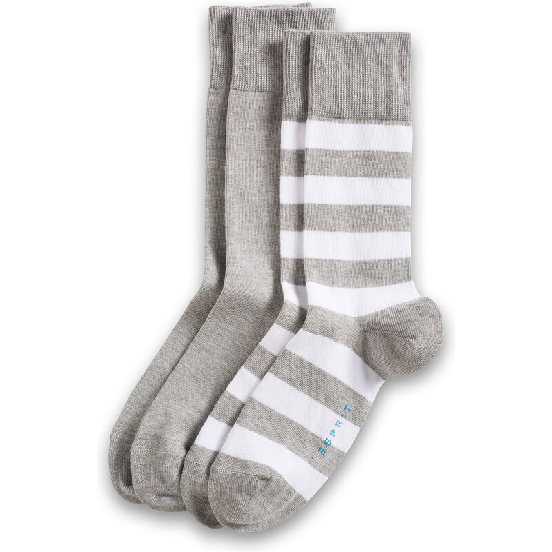 Esprit Ponožky z jemného úpletu, 2 páry v balení