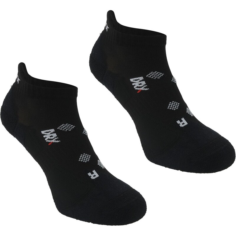 Ponožky Karrimor 2 pack Running dám. černá