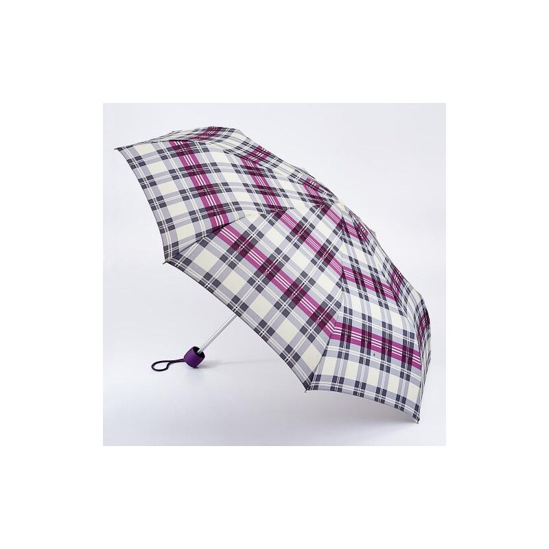 Fulton dámský skládací deštník Minilite 2 HIGHLAND PLAID L354